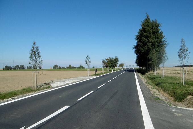 Modernizace silnice Dřeveš – Hlinsko a Dřeveš – Silnice