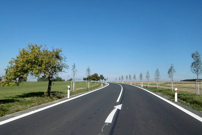 Modernizace silnice Dřeveš – Hlinsko a Dřeveš – Silnice