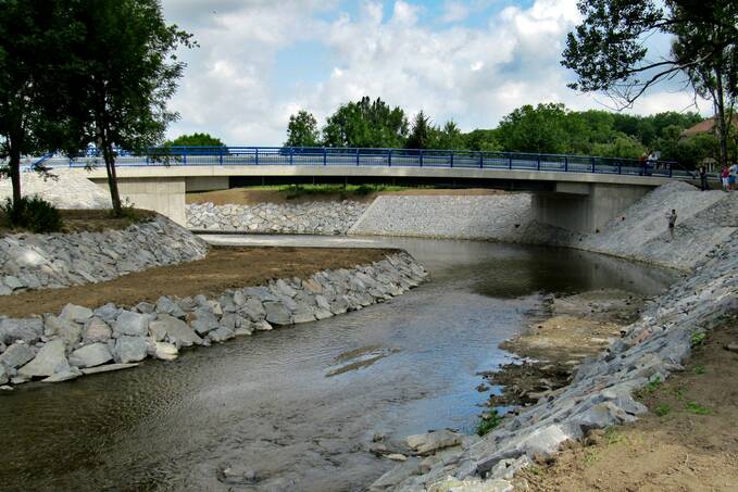 Rekonstrukce mostu Úhřetická Lhota