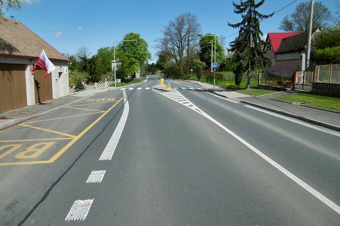 Modernizace silnice Polička – křižovatka na Sebranice